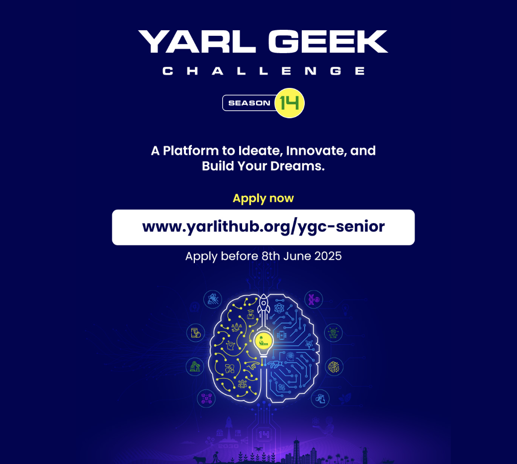 Read more about the article Yarl Geek Challenge Season 14 Applications Open